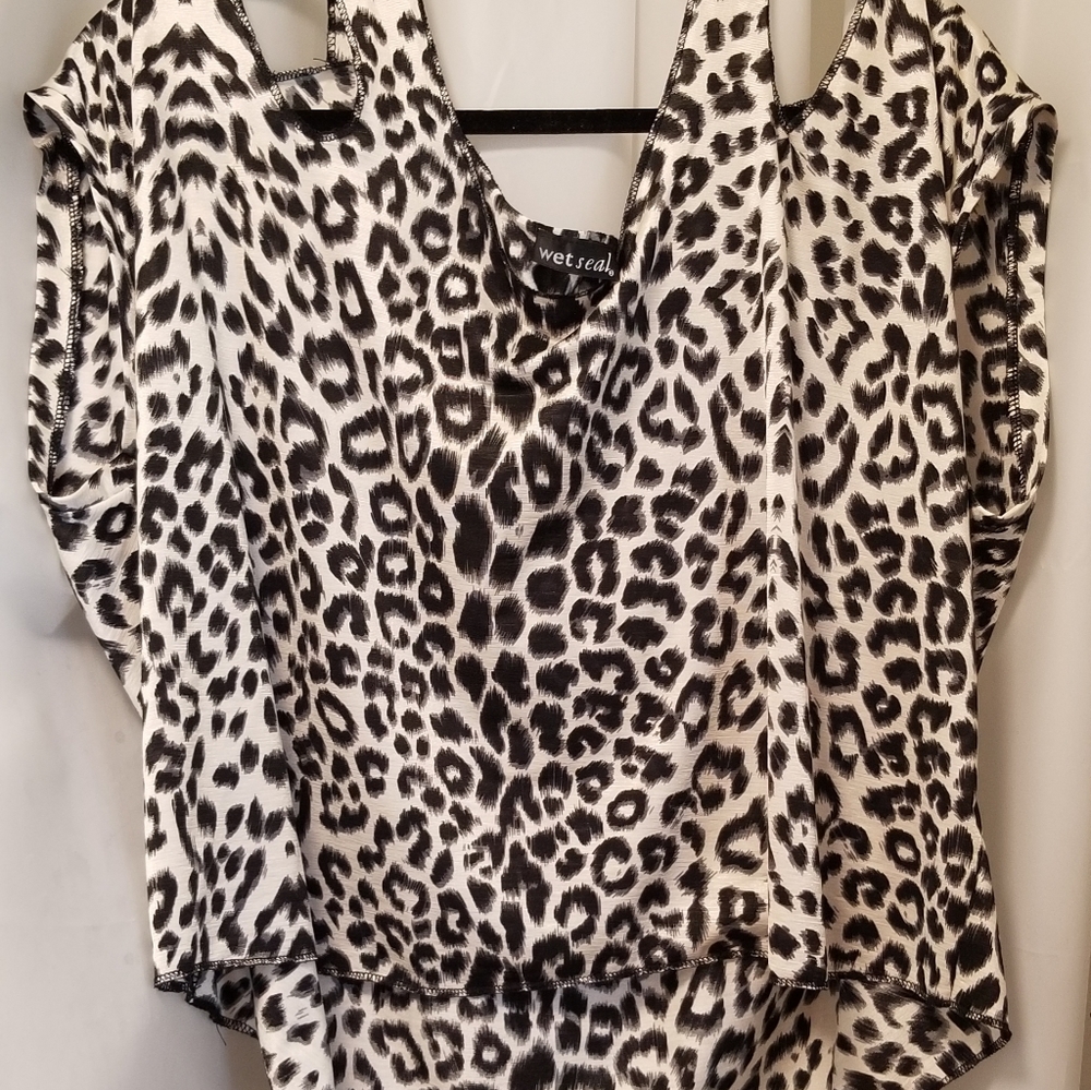 Wet Seal Leopard print top